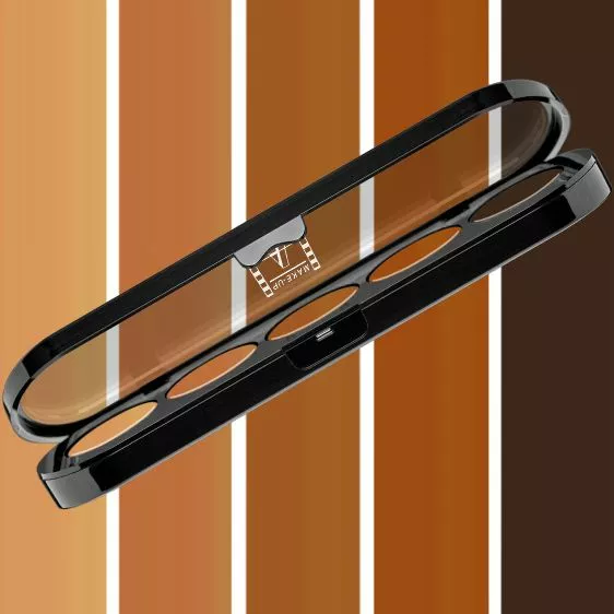 Face Make-Up Atelier 5 Color Concealer Palette 3 Face Make-Up Atelier 5 Color Concealer Palette