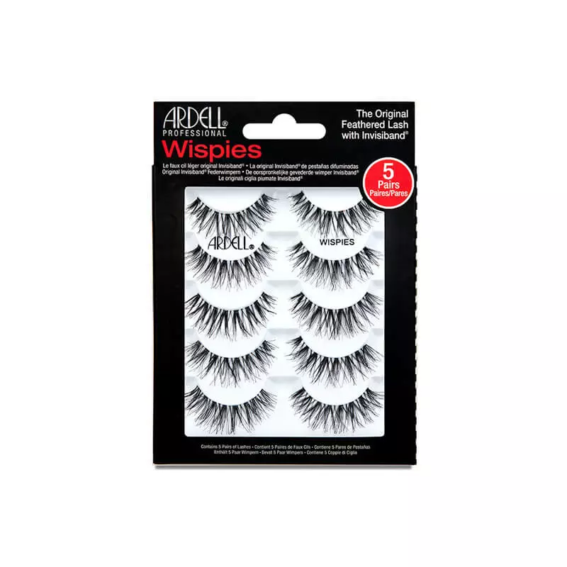 Ardell Lashes Ardell 5 Pack Wispies Lashes - Black (68984) Eyes 1 Ardell Lashes Ardell 5 Pack Wispies Lashes - Black (68984) Eyes