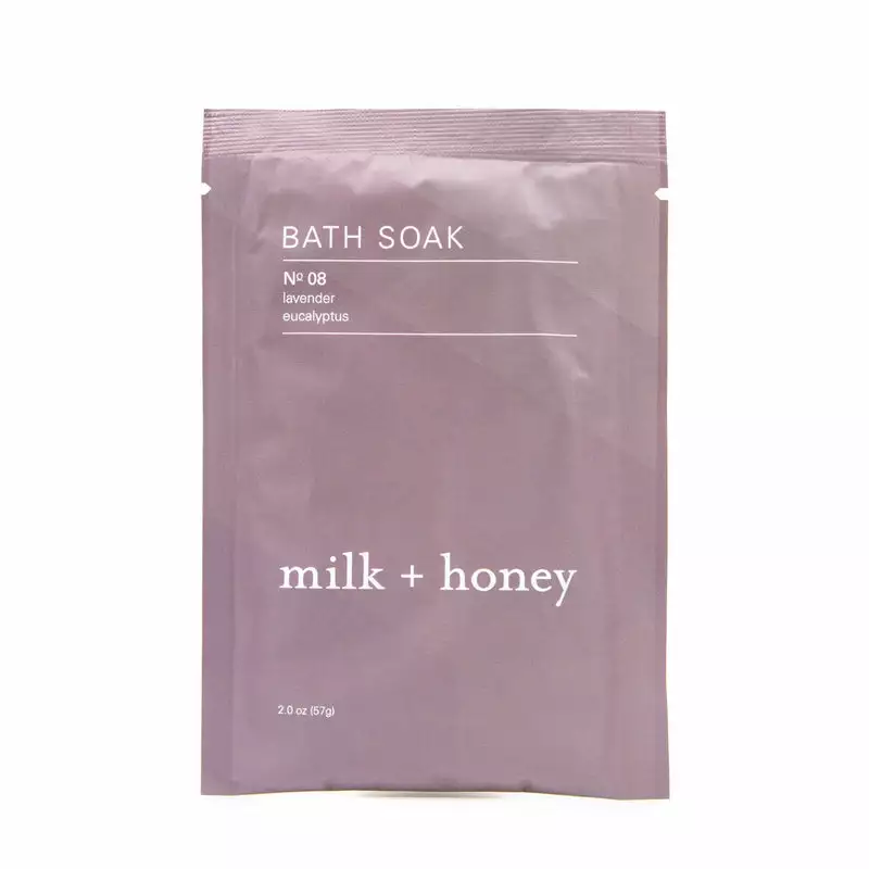 Milk + Honey Bath Soaks No. 08 Packets New 1 Milk + Honey Bath Soaks No. 08 Packets New