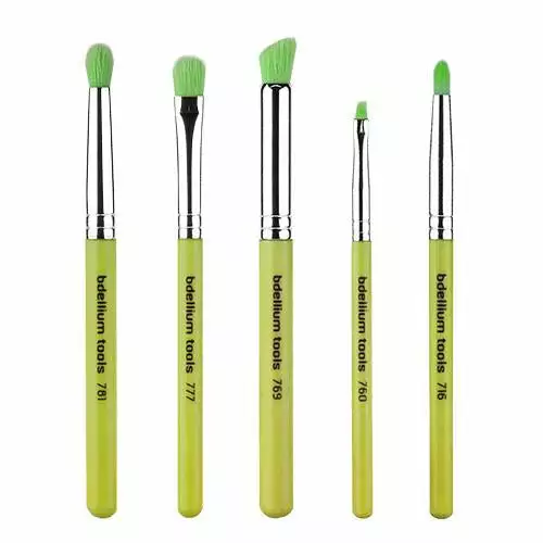 Bdellium Tools Green Bambu Smoky Eyes 5pc Brush Set 1 Bdellium Tools Green Bambu Smoky Eyes 5pc Brush Set