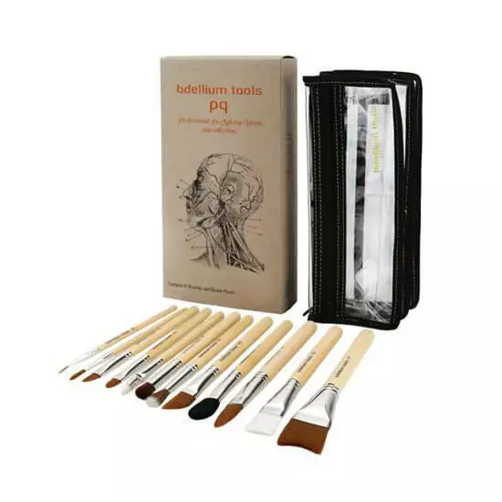 Bdellium Tools SFX Brush Set 12 Pc. (2nd Collection) Kits & Tools 2 Bdellium Tools SFX Brush Set 12 Pc. (2nd Collection) Kits & Tools