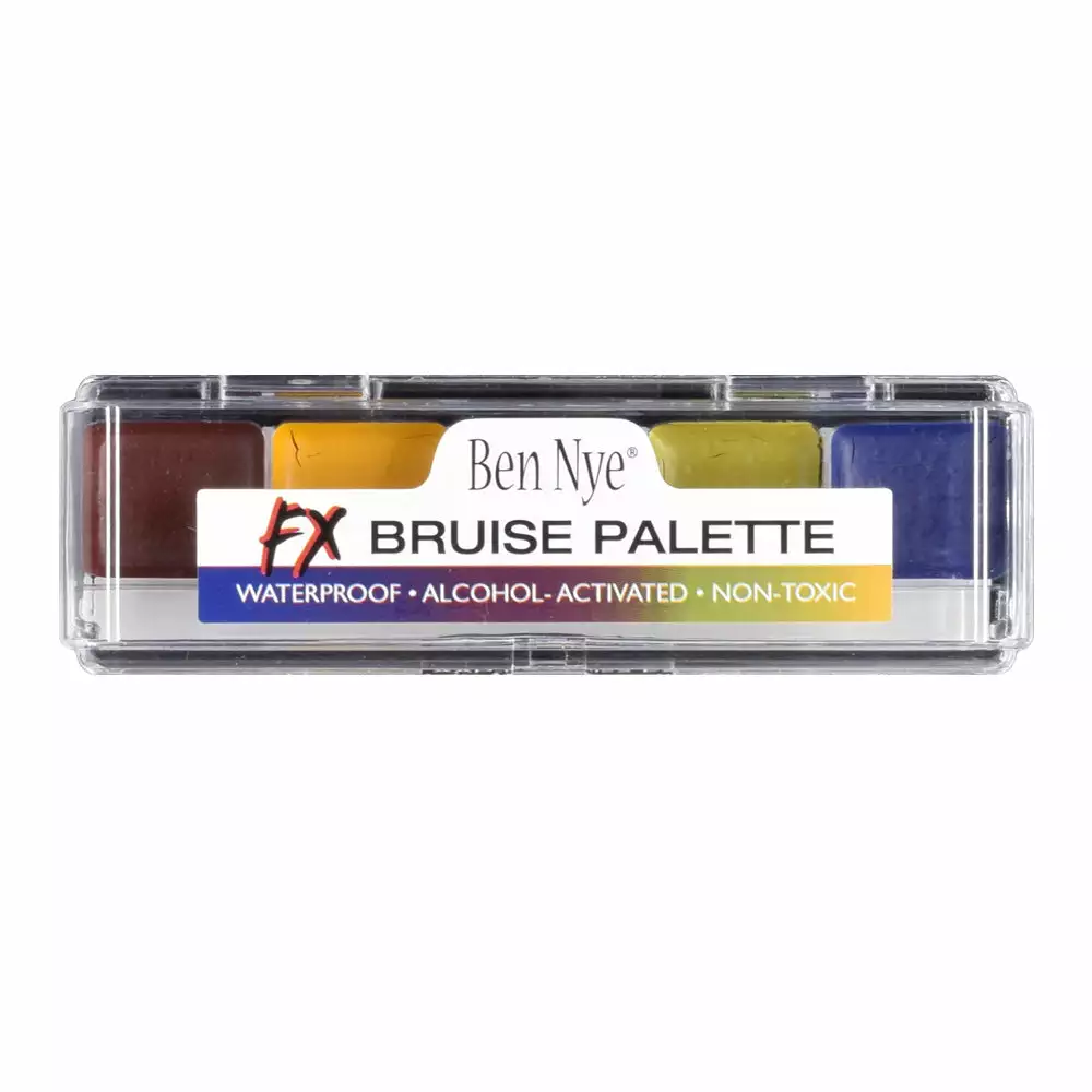 Ben Nye Alcohol Activated Bruise FX Palette (AAP-03) 1 Ben Nye Alcohol Activated Bruise FX Palette (AAP-03)