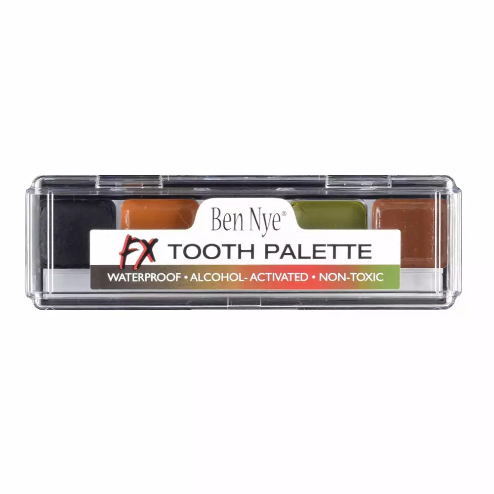 Ben Nye Alcohol Activated Tooth FX Palette (AAP-05) 1 Ben Nye Alcohol Activated Tooth FX Palette (AAP-05)