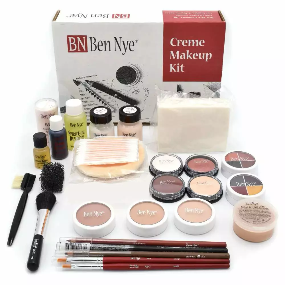 Ben Nye Theatrical Creme Makeup Kit 1 Ben Nye Theatrical Creme Makeup Kit