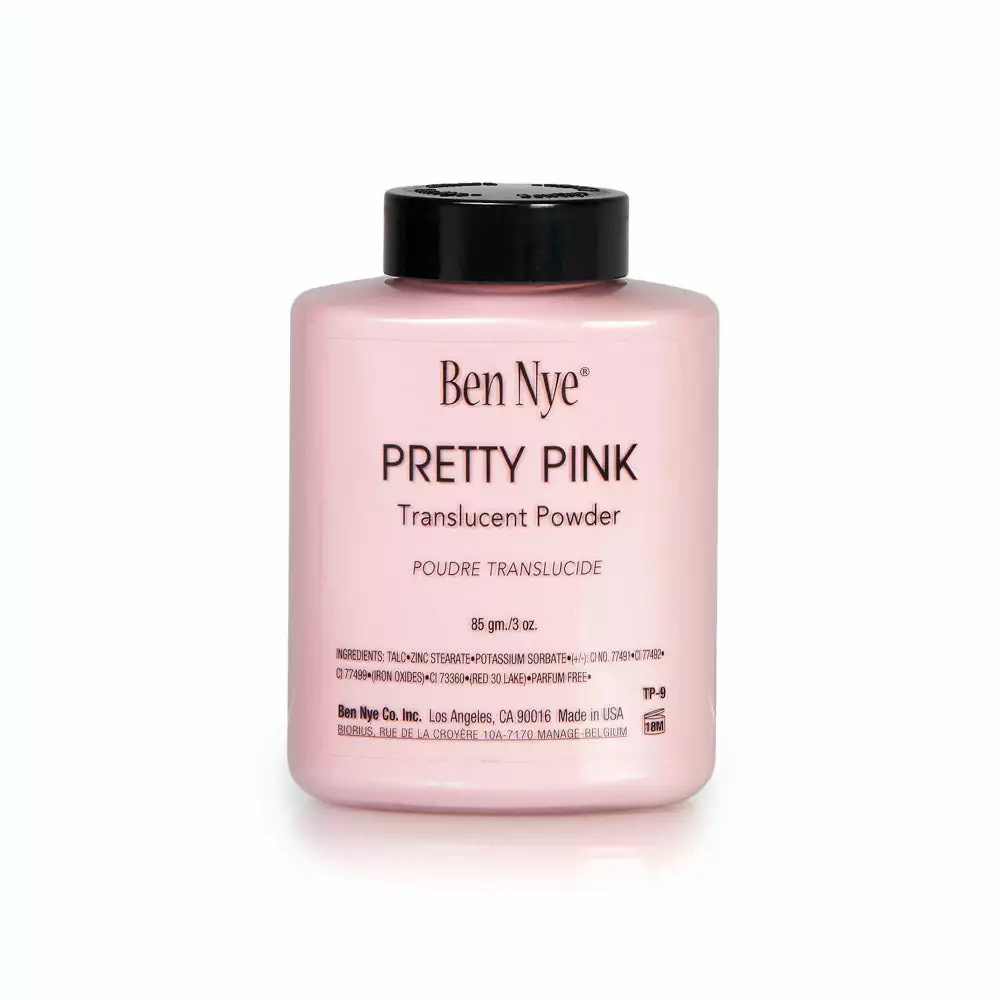 Ben Nye Pretty Pink Classic Translucent Face Powder 1 Ben Nye Pretty Pink Classic Translucent Face Powder