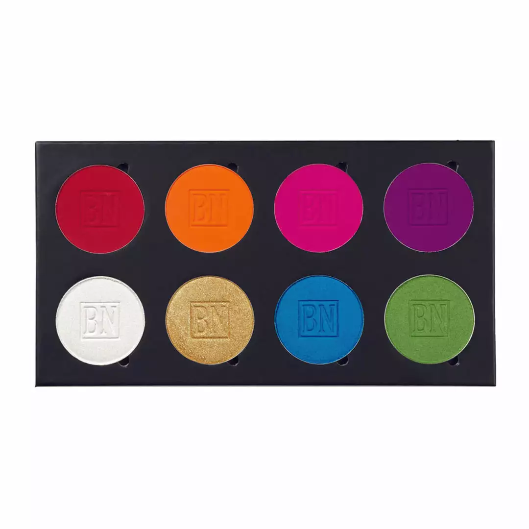 Ben Nye Pressed 8 Color Palette - Rio Nights (ESP-603) 2 Ben Nye Pressed 8 Color Palette - Rio Nights (ESP-603)