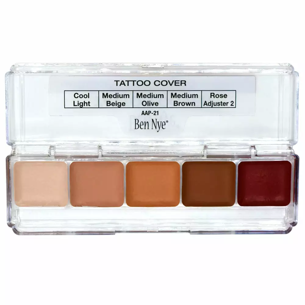 Ben Nye Tattoo Cover Palette (AAP-21) 2 Ben Nye Tattoo Cover Palette (AAP-21)