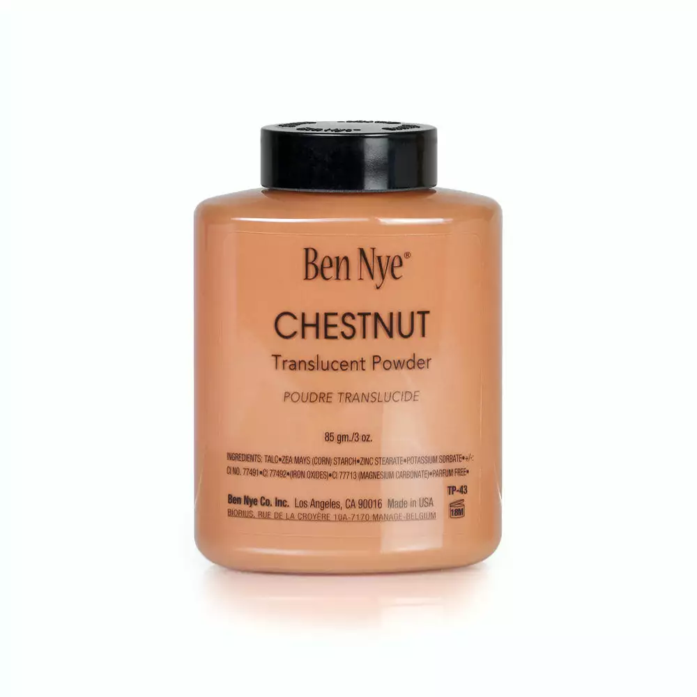Ben Nye Chestnut Classic Translucent Face Powder 1 Ben Nye Chestnut Classic Translucent Face Powder