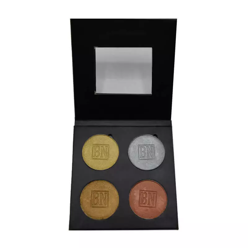 Ben Nye Lumiere Metallic Palette MLUP-4 1 Ben Nye Lumiere Metallic Palette MLUP-4
