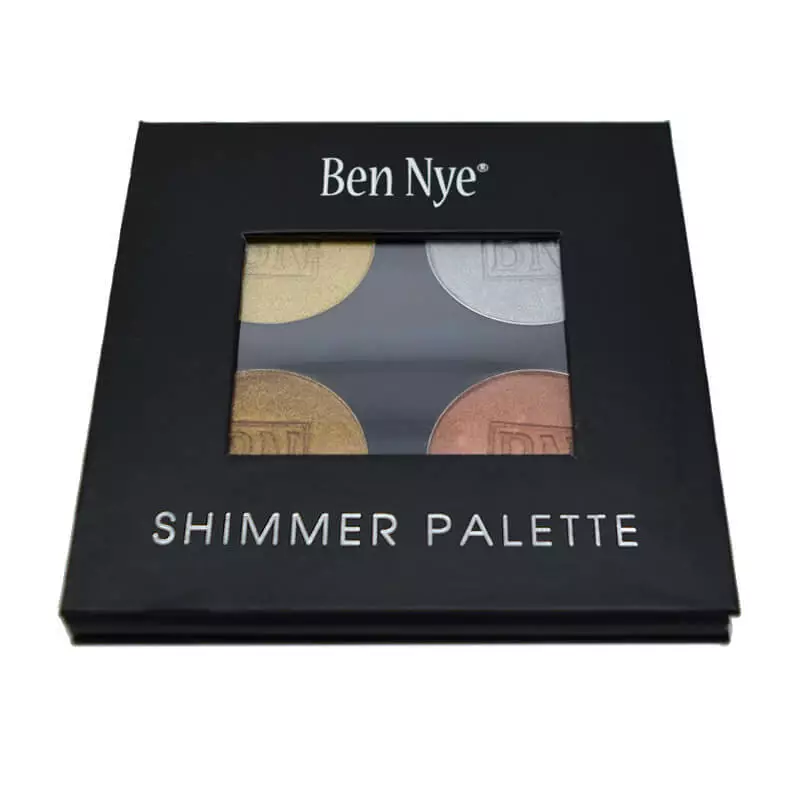 Ben Nye Lumiere Metallic Palette MLUP-4 2 Ben Nye Lumiere Metallic Palette MLUP-4