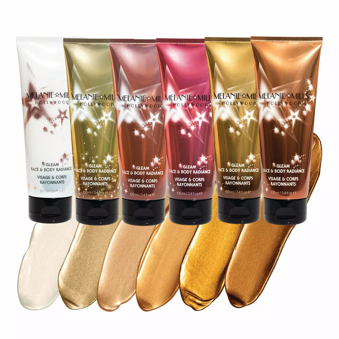 Melanie Mills Hollywood Gleam Face & Body Radiance 1 Melanie Mills Hollywood Gleam Face & Body Radiance