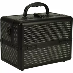 Kits & Tools Just Case 4-Tiers Expandable Trays Makeup Case - Black Krystal (C0211KLAB)