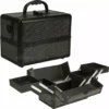 Kits & Tools Just Case 4-Tiers Expandable Trays Makeup Case - Black Krystal (C0211KLAB)