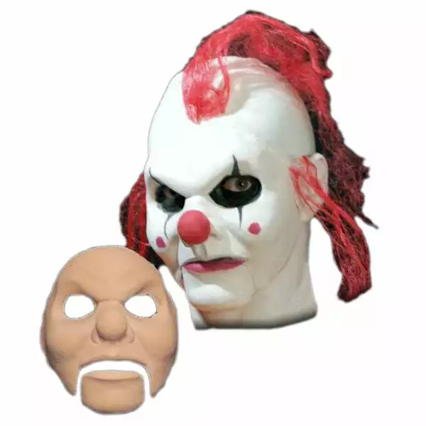 Special FX Stage Frights Foam Latex Prosthetic Clown Mask 1 Special FX Stage Frights Foam Latex Prosthetic Clown Mask