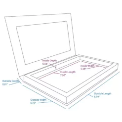 Z-Palette Extra Large Deep Black Kits & Tools