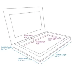 Z-Palette Large Deep Black