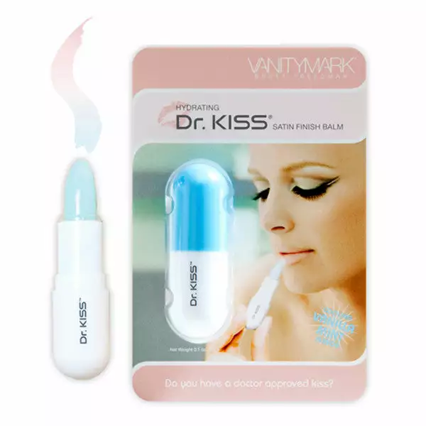 Brett Freedman Dr. Kiss Lip Balm Vanilla Mint Lips 1 Brett Freedman Dr. Kiss Lip Balm Vanilla Mint Lips