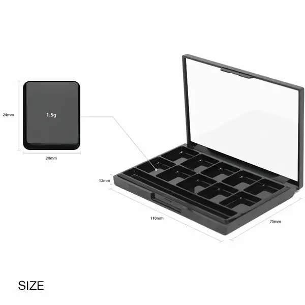 Kits & Tools MustaeV Empty Lip/Cream Pro Palette 2 Kits & Tools MustaeV Empty Lip/Cream Pro Palette