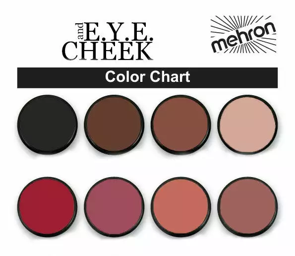 Mehron E.Y.E And CHEEK Powder Palette 2 Mehron E.Y.E And CHEEK Powder Palette