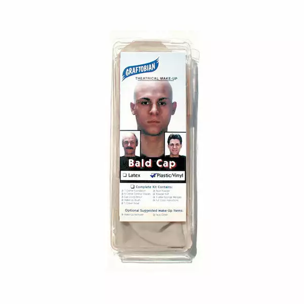 Graftobian Plastic/Vinyl Hybrid Bald Cap (99707) 1 Graftobian Plastic/Vinyl Hybrid Bald Cap (99707)