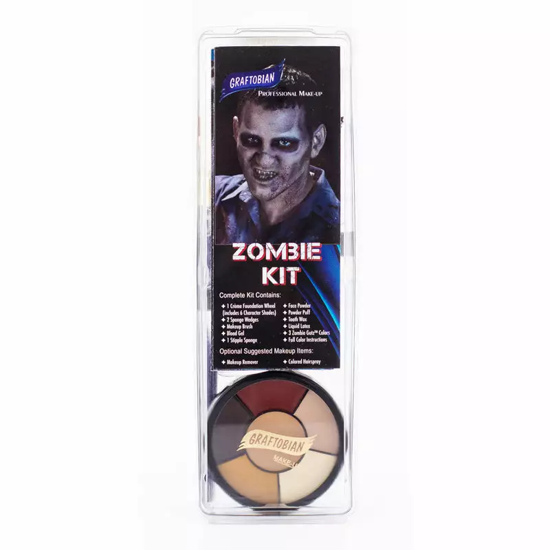 Graftobian Zombie Makeup Kit 1 Graftobian Zombie Makeup Kit