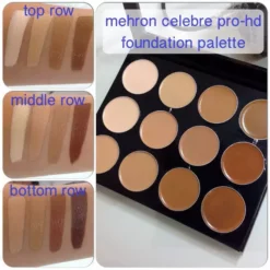 Mehron Celebre Pro-HD 12-Color Cream Highlight/Contour Palette 5 Mehron Celebre Pro-HD 12-Color Cream Highlight/Contour Palette