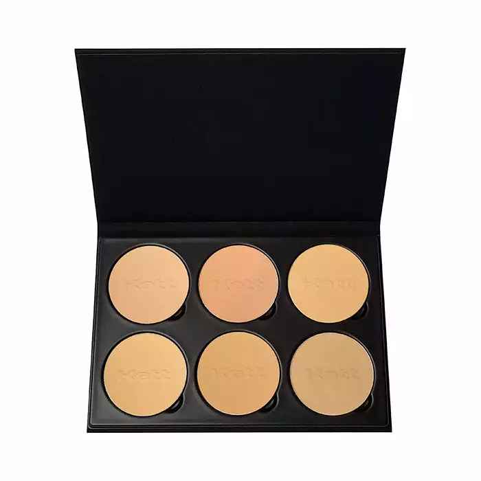 Face Kett Fixx Powder Foundation Pro Palette 1 Face Kett Fixx Powder Foundation Pro Palette