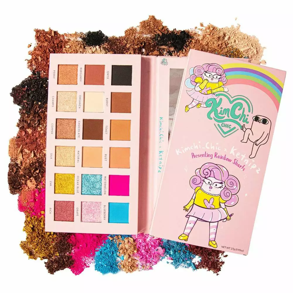 KimChi Chic Beauty Rainbow Sharts Eyeshadow Palette 1 KimChi Chic Beauty Rainbow Sharts Eyeshadow Palette