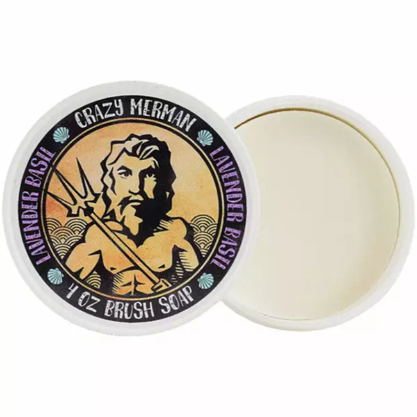 Kits & Tools Crazy Merman Brush Soap Lavender Basil 1 Kits & Tools Crazy Merman Brush Soap Lavender Basil