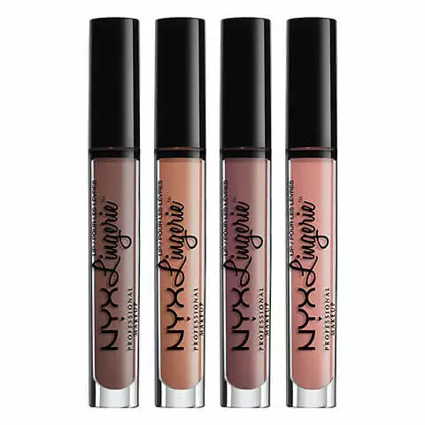 NYX Lip Lingerie Lipsticks 1 NYX Lip Lingerie Lipsticks