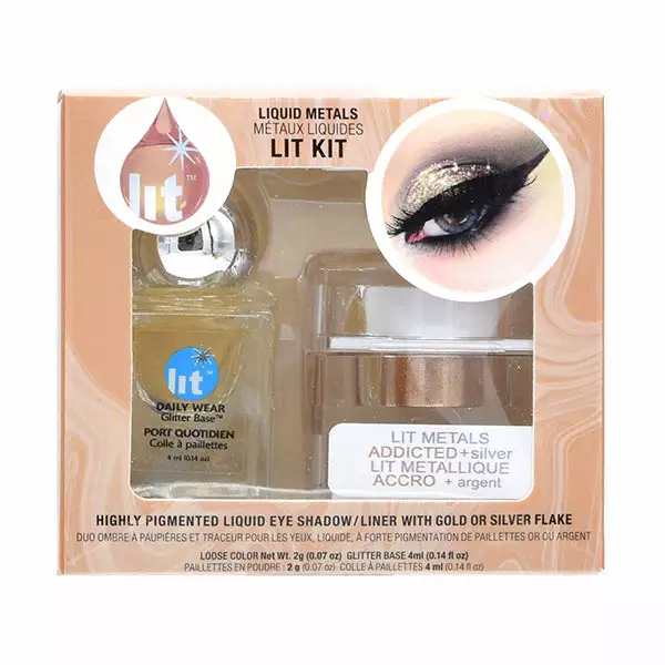 Lit Cosmetics Lit Kit (Lit Metals) 7 Lit Cosmetics Lit Kit (Lit Metals)