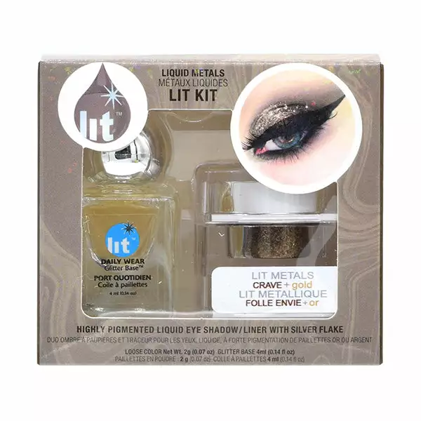 Lit Cosmetics Lit Kit (Lit Metals) 3 Lit Cosmetics Lit Kit (Lit Metals)