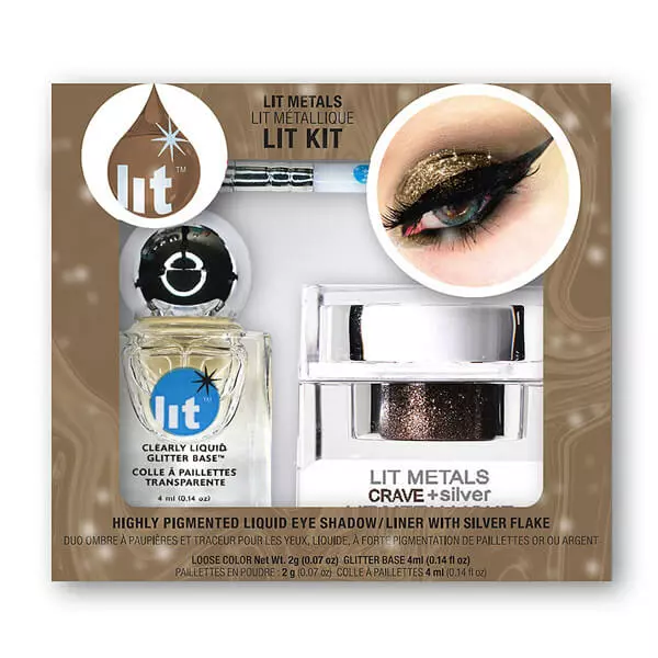 Lit Cosmetics Lit Kit (Lit Metals) 8 Lit Cosmetics Lit Kit (Lit Metals)