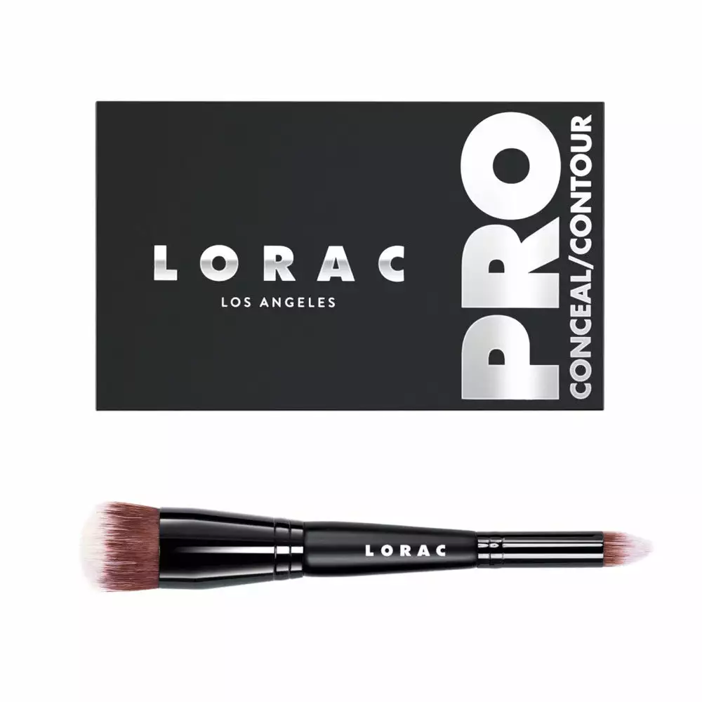 LORAC PRO Conceal/Contour Palette And Brush Face 3 LORAC PRO Conceal/Contour Palette And Brush Face