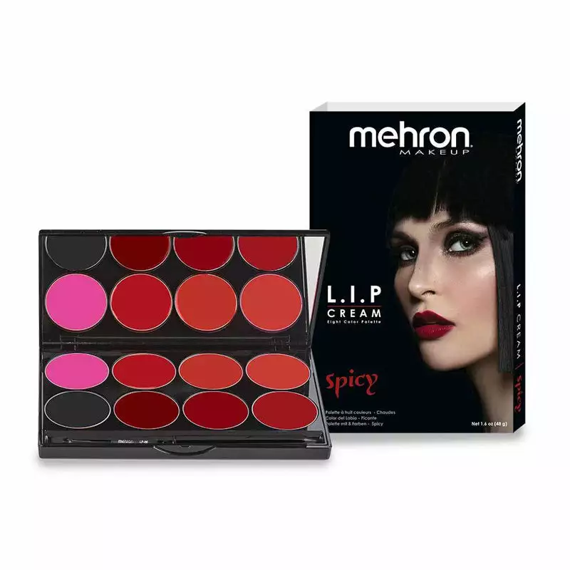 Mehron L.I.P. Cream - Sweet & Spicy Palettes 3 Mehron L.I.P. Cream - Sweet & Spicy Palettes