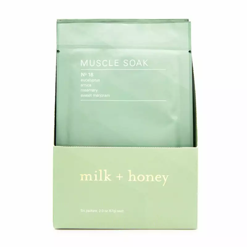 Milk + Honey Muscle Soak Packets New 2 Milk + Honey Muscle Soak Packets New