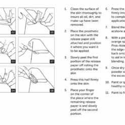 Out Of Kit Sutured Wound 3 Stitch Special FX 5 Out Of Kit Sutured Wound 3 Stitch Special FX