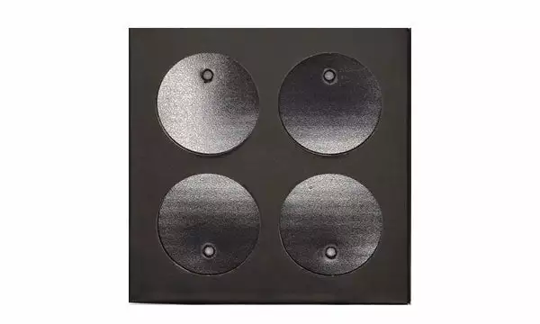 Ben Nye Empty 4-Well Refillable Palette 3 Ben Nye Empty 4-Well Refillable Palette