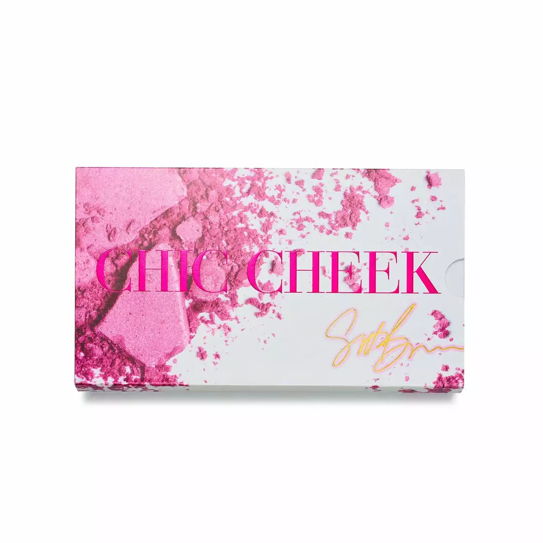 Scott Barnes Chic Cheek N°1 Blush Palette Face 2 Scott Barnes Chic Cheek N°1 Blush Palette Face