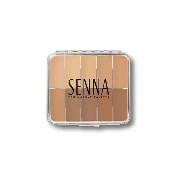 Senna Mini SlipCover Cream To Powder Foundation Palette 1 Senna Mini SlipCover Cream To Powder Foundation Palette