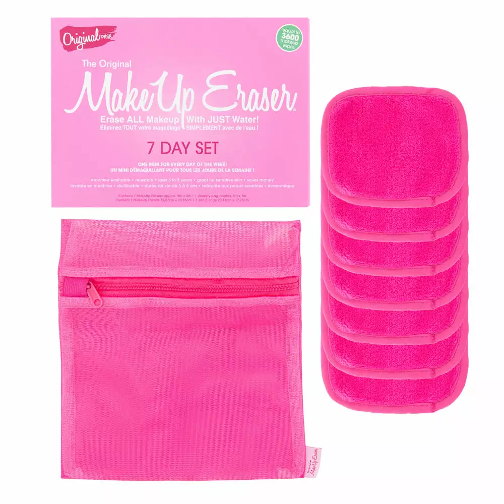The Makeup Eraser OG Pink 7 Day Set 1 The Makeup Eraser OG Pink 7 Day Set