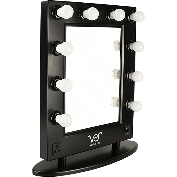 Kits & Tools Just Case Ver Beauty LED Light Vanity Mirror W/Dimmer (VMR4512-PPAB Black) 1 Kits & Tools Just Case Ver Beauty LED Light Vanity Mirror W/Dimmer (VMR4512-PPAB Black)