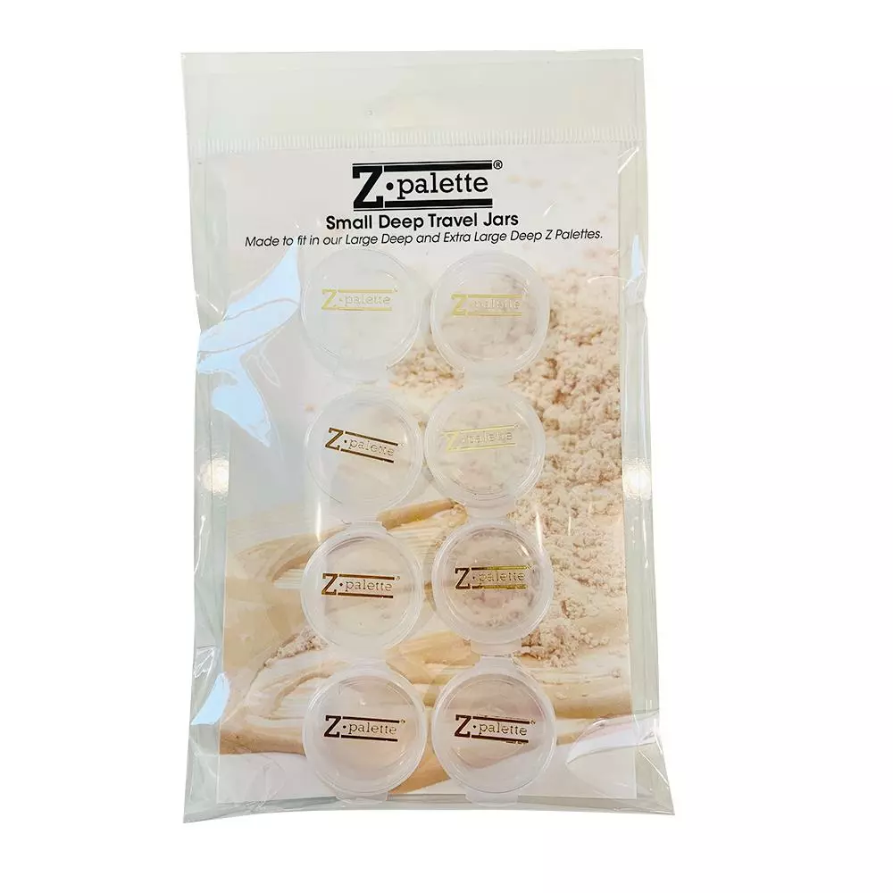 Kits & Tools Z-Palette Travel Jars 8 Pack (Small Deep) 1 Kits & Tools Z-Palette Travel Jars 8 Pack (Small Deep)